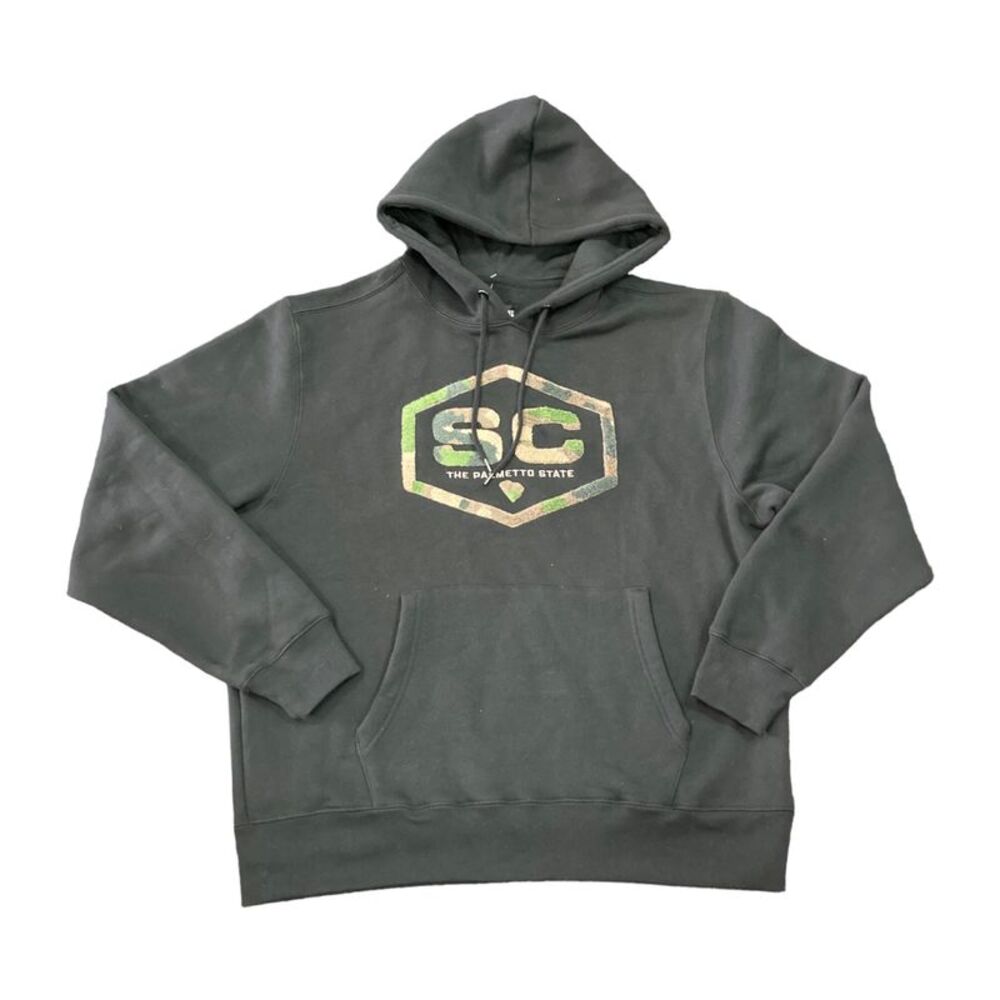 SC/Woodland State Camo Black - State of Mine Men's Heavyweight State Graphic Log